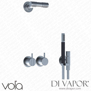 Vola One-Handle Build-In Mixer with Ceramic Disc Technology and Diverter (2471-081D) Spare Parts