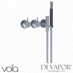 Vola One-Handle Build-In Mixer with Ceramic Disc Technology and Diverter (2471R) Spare Parts