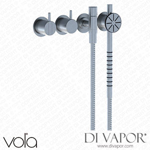 Vola One-Handle Build-In Mixer with Ceramic Disc Technology and Diverter (2471S) Spare Parts