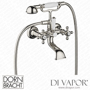 Dornbracht Madison Bath Mixer for Wall Mounting with Hand Shower Set - Platinum 25 023 360-08 Spare Parts