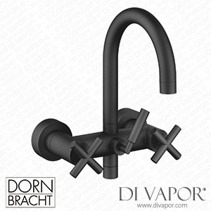 Dornbracht Tara Bath Mixer for Wall Mounting - Matte Black 25 100 892-33 Spare Parts