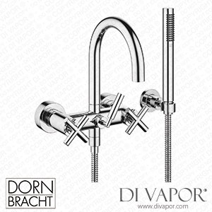 Dornbracht Tub Mixer for Wall Mounted Installation with Hand Shower Set 25133892 00 Spare Parts