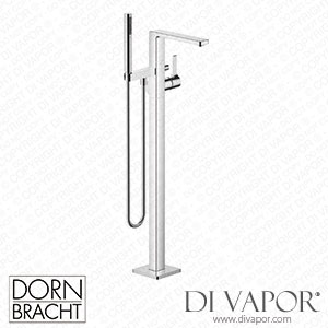 Dornbracht Single Lever Tub Mixer with Stand Pipe for Freestanding Installation with Hand Shower Set 25863710 00 Spare Parts