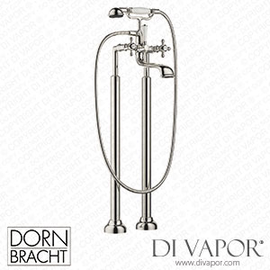 Dornbracht Madison Two-Hole Bath Mixer for Free-Standing Assembly with Hand Shower Set - Platinum 25 943 360-08 Spare Parts