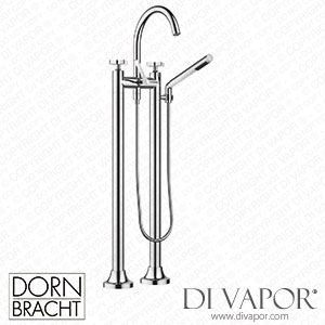 Dornbracht Two Hole Tub Mixer for Freestanding Installation with Hand Shower Set 25943809 00 Spare Parts