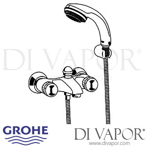 Grohe 25008000 Sentosa Bath Shower Mixer Spare Parts