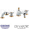 Grohe Sinfonia 4-Hole Bath Shower Combination Spare Parts