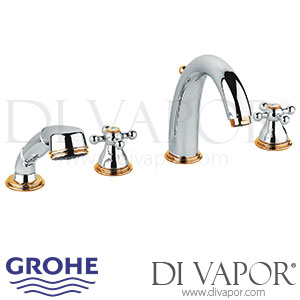 Grohe 25033IG0 Sinfonia 4-Hole Bath/Shower Combination (1/2 Inch) Spare Parts