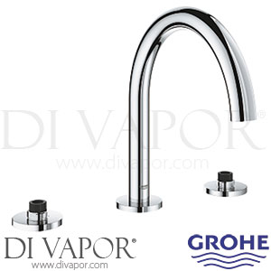 Grohe 25048003 Atrio Chrome 3-Hole Bath Combination Spare Parts