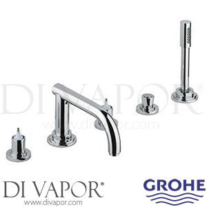 Grohe 25049000 Atrio Bath Shower Combination Spare Parts