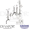 Grohe 25049003 Spare Tech Diagram