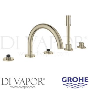 Grohe 25049EN3 Atrio Brushed Nickel Five-Hole Bath Combination Spare Parts