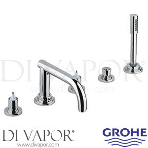 Grohe 25065000 Atrio Five Hole Bath Shower Combination Spare Parts