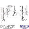 Grohe 25065000 Spare Tech Diagram