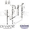 Grohe 25072000 Spare Tech Diagram