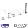 Grohe Allure 5-Hole Bath Shower Combination Spare Parts