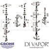 Grohe Allure 5-Hole Bath Shower Combination Spares