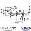 Grohe 2511700A Spare Diagram
