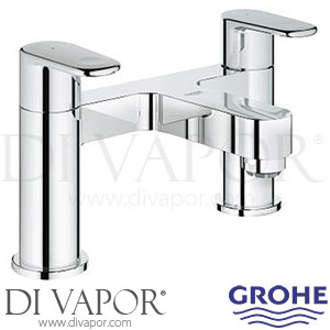 Grohe 25132002 Europlus Two-Handle Bath Filler (1/2 Inch) Tap Spare Parts