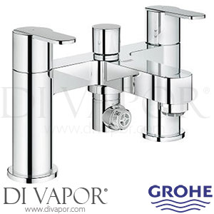 Grohe 25135000 Get Two-Handle Bath Filler Shower Spare Parts