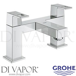 Grohe 25136000 Eurocube Two-Handle Bath Filler (1/2 Inch) Spare Parts