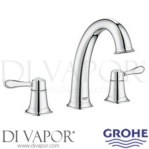 Grohe 25160000 Fairborn Three-Hole Bath Combination Spare Parts