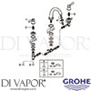 Grohe 25160000 Spare Diagram