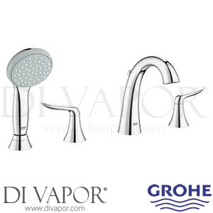 Grohe 25164000 Agira Four-Hole Bath Combination Spare Parts