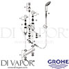 Grohe 25174000 Spare Tech Diagram