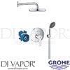 Grohe 25182001 Spare Parts