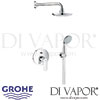 Grohe Eurosmart Cosmopolitan Perfect Shower Set Euphoria Cosmopolitan 180 Spare Part