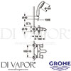 Grohe 26781001 Mixer Spare Diagram