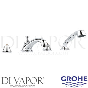 Grohe 25502001 Seabury Four-Hole Bath Combination (1/2 Inch) Spare Parts