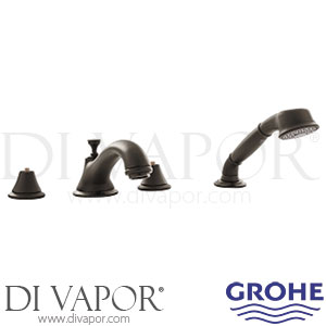 Grohe 25502ZB1 Seabury Four-Hole Bath Combination (1/2 Inch) Spare Parts