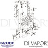 Grohe Sentosa 4-Hole Bath Shower Combination Spares