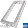 256mm Shower Door Handles (25.6cm Hole to Hole) - Stainless Steel