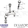 Grohe Clova Bath Shower Mixer Spares