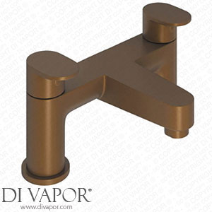 Wickes 257725 Beckington Double Lever Deck Mounted Bath Filler Tap - Brushed Bronze Spare Parts