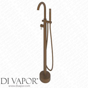 Wickes 257729 Beckington Floor Standing Bath Shower Mixer Tap - Brushed Bronze Spare Parts