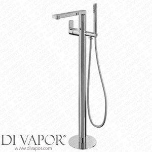 Wickes 257757 Hemington Floor Standing Bath Shower Mixer Tap - Chrome Spare Parts
