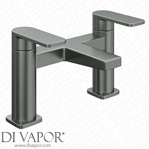 Wickes 257761 Hemington Double Lever Deck Mounted Bath Filler Tap - Matt Anthracite Spare Parts
