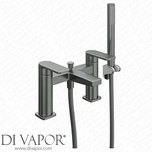 Wickes 257762 Hemington Double Lever Deck Mounted Bath Shower Mixer Tap - Matt Anthracite Spare Parts