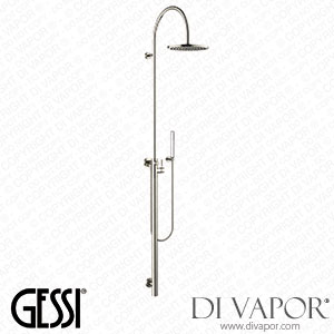 Dornbracht Series Specific Shower System with Single-Lever Shower Mixer without Hand Shower - Brushed Platinum 26 024 661-06 Spare Parts