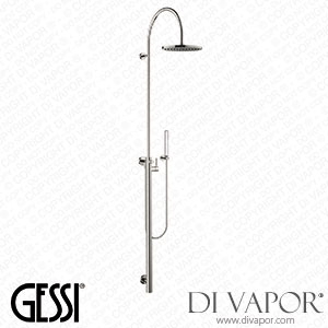 Dornbracht Series Specific Shower System with Single-Lever Shower Mixer without Hand Shower - Platinum 26 024 661-08 Spare Parts