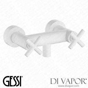 Dornbracht Tara Shower Mixer for Wall Mounting - Matte White 26 100 892-10 Spare Parts
