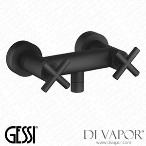 Dornbracht Tara Shower Mixer for Wall Mounting - Matte Black 26 100 892-33 Spare Parts
