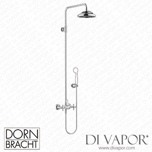 Dornbracht Madison Exposed Shower Set with Shower Mixer without Hand Shower - Chrome 26 632 360-000010 Spare Parts