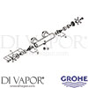 Grohe 26003003 GEN1 Mixer Spare Tech Diagram