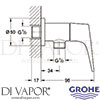 Grohe 26018000 Spare Diagram