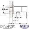 Grohe 26020000 Spare Diagram